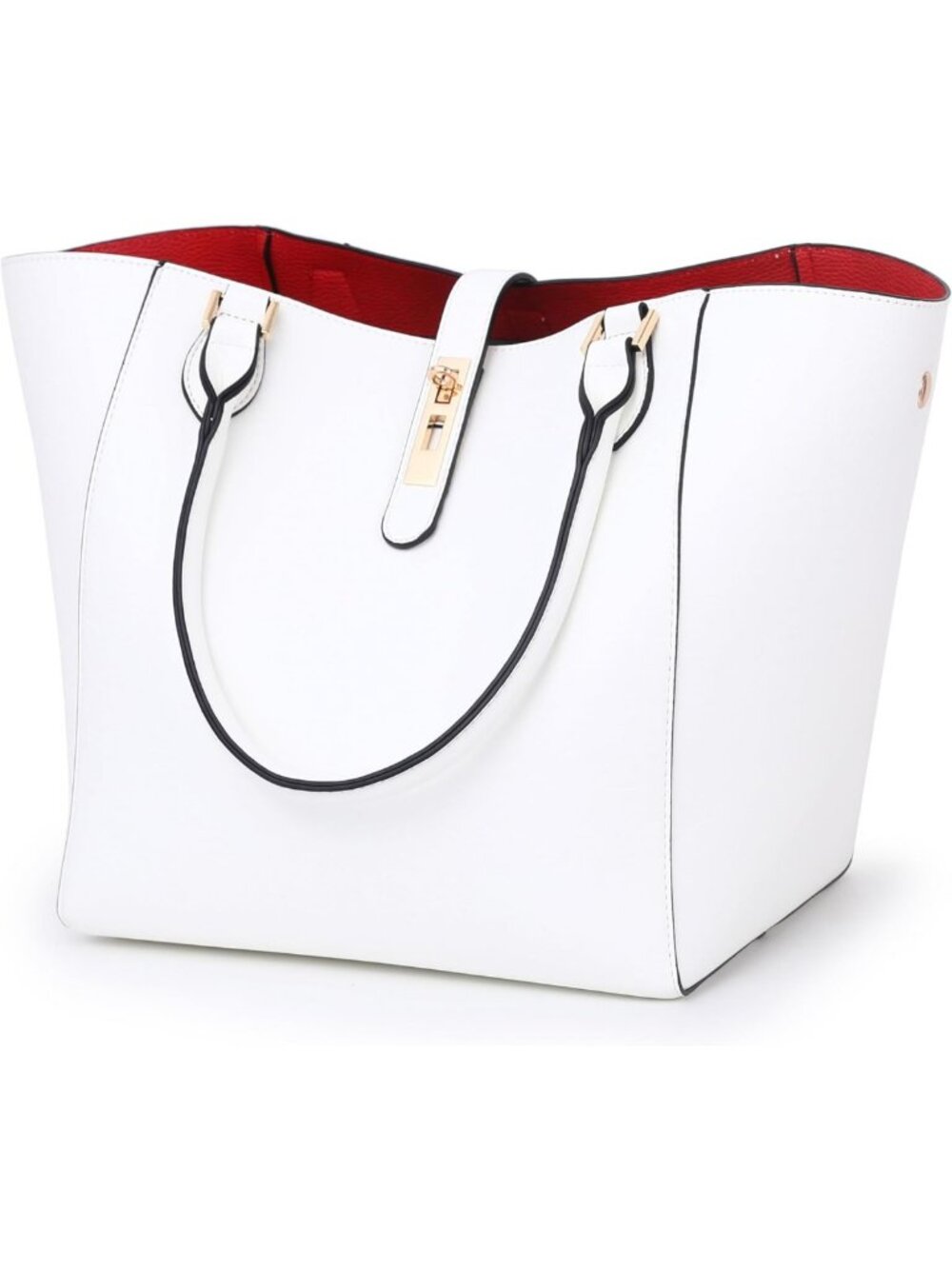 Large Work Tote Bag for Women - Stylish Big Bucket Purse, Versatile Handbag